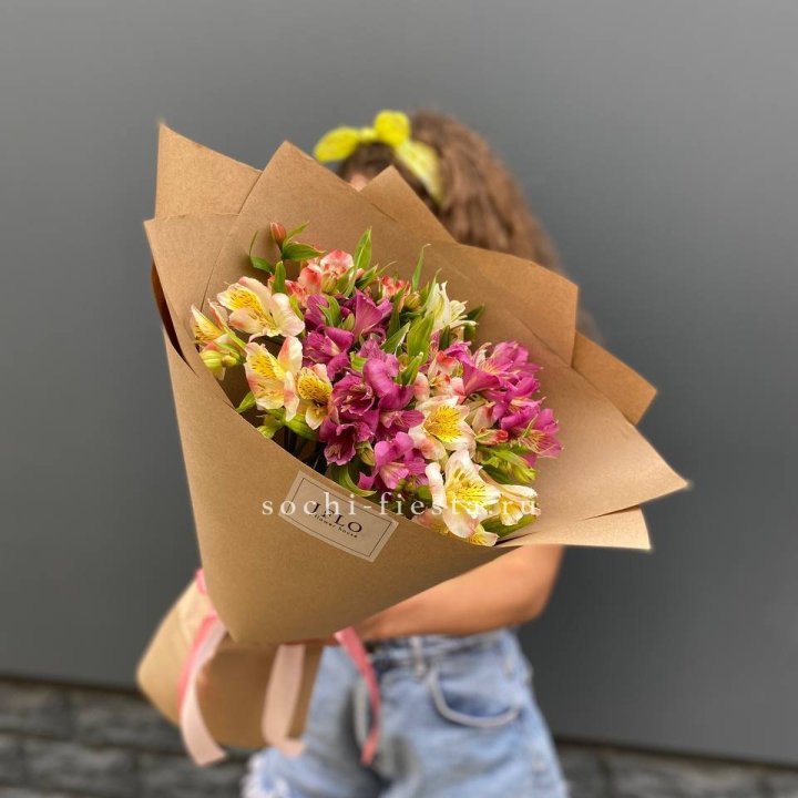 Альстромерии в крафте в Комсомольске-на-Амуре