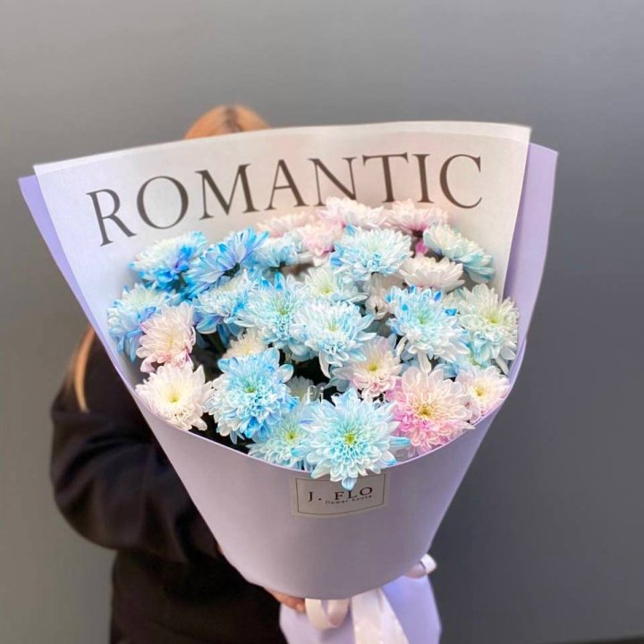 Букет кустовых хризантем в Комсомольске-на-Амуре