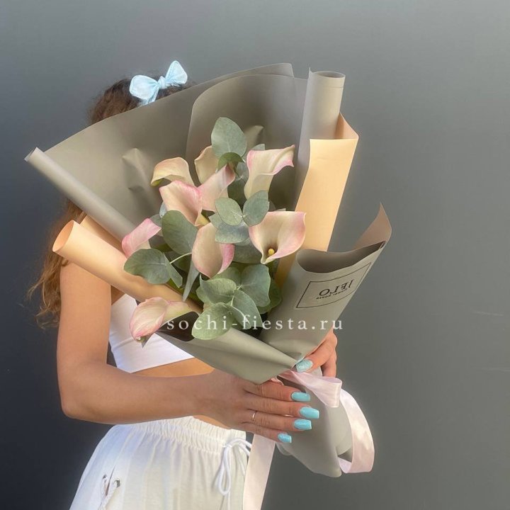 Букет калл №2 в Комсомольске-на-Амуре