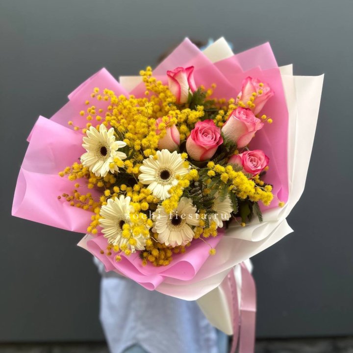 Букет "Сонриса" в Комсомольске-на-Амуре