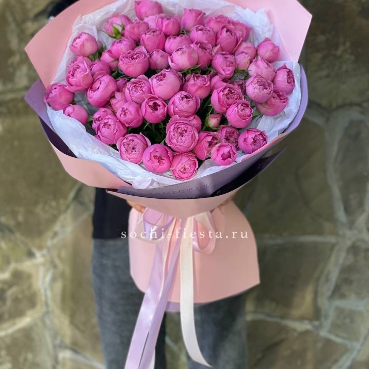 Букет "Пионки" в Комсомольске-на-Амуре