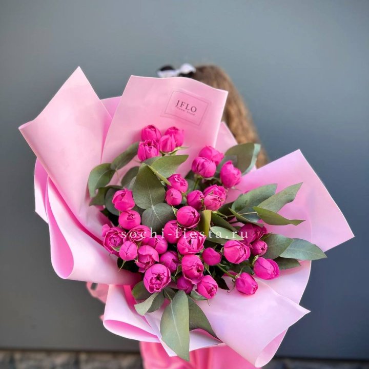 Пионовидные розы баблс в Комсомольске-на-Амуре