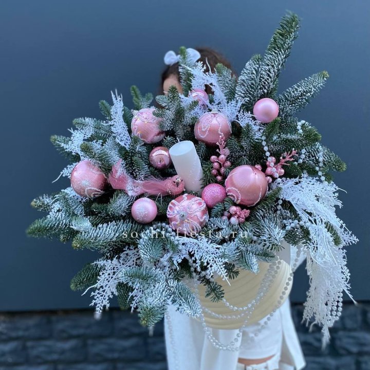 Композиция "Королева зимы" в Комсомольске-на-Амуре