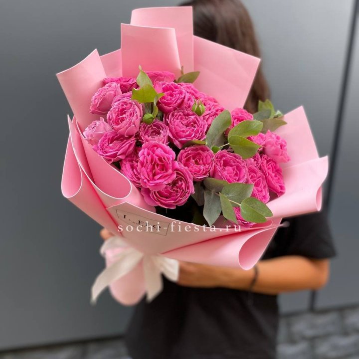 Пионовидные розы мисти баблс N.2 в Комсомольске-на-Амуре