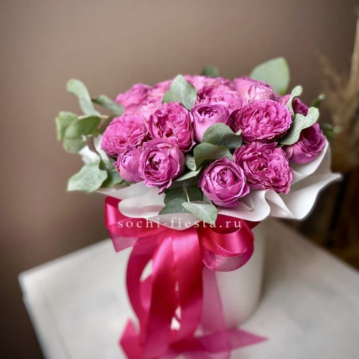 Розы Мисти баблс 7 веточек в Комсомольске-на-Амуре