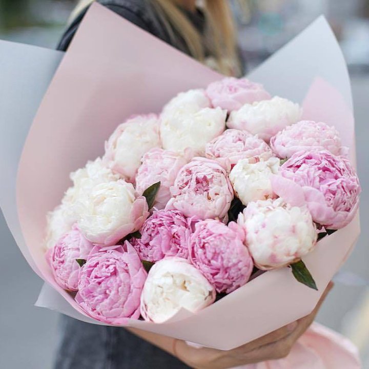 Букет пионов "Бутоника" в Комсомольске-на-Амуре
