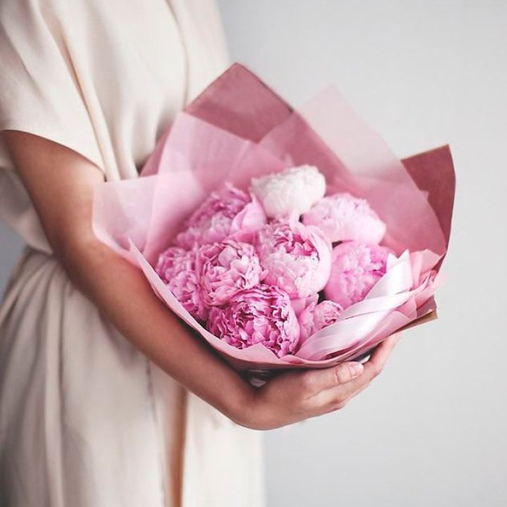 9 зефирных пионов в Комсомольске-на-Амуре