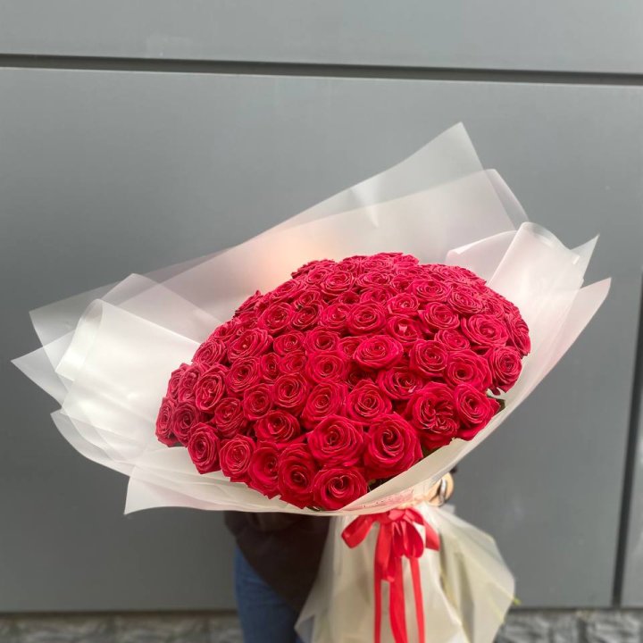 101 высокая роза в Комсомольске-на-Амуре