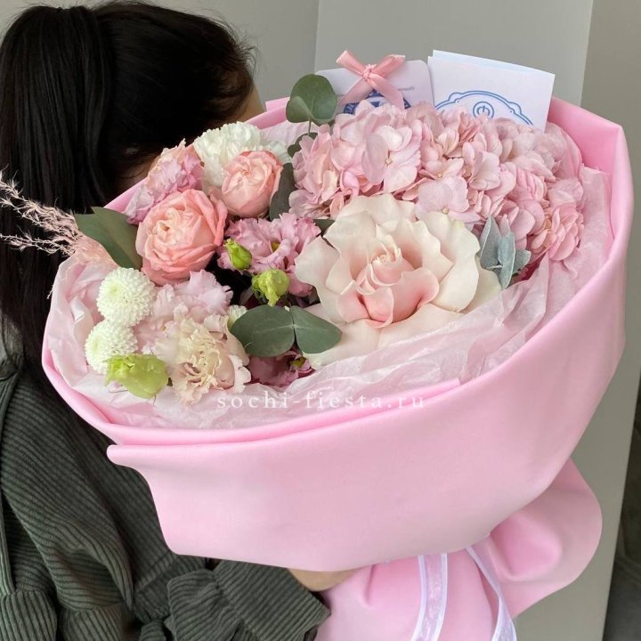 Авторский букет "Пинки" в Комсомольске-на-Амуре