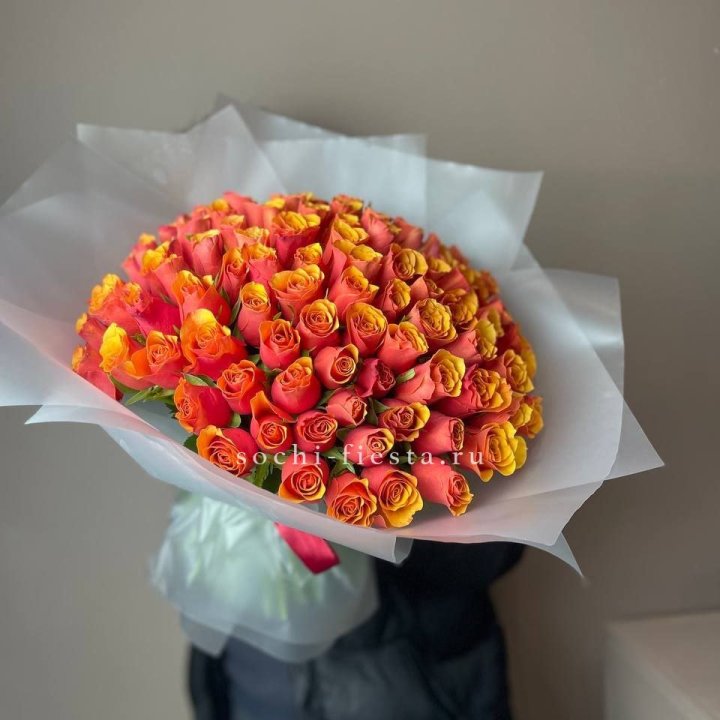 101 кенийская огненная роза  в Комсомольске-на-Амуре