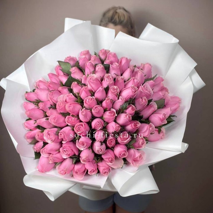 101 роза селеб в Комсомольске-на-Амуре