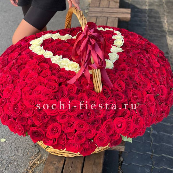 505 роз в Комсомольске-на-Амуре