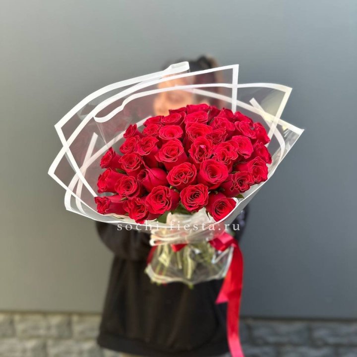 31 красная роза в Комсомольске-на-Амуре
