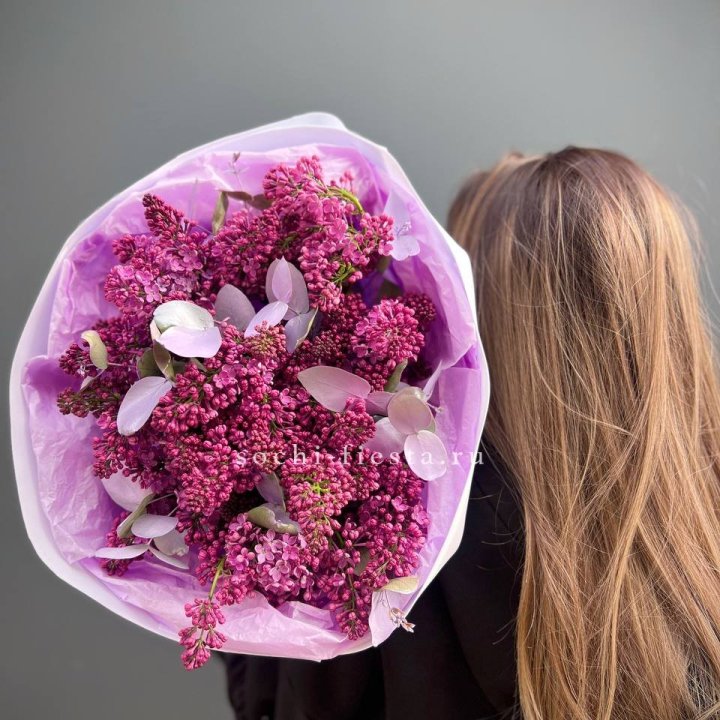 Букет сирени  в Комсомольске-на-Амуре