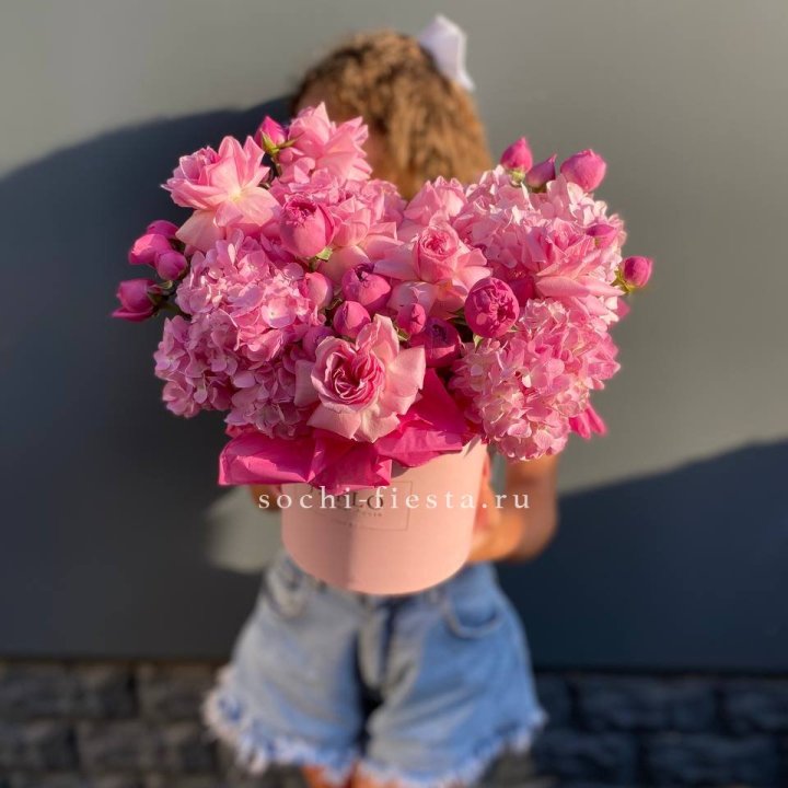 Цветочная композиция "Пасион" в Комсомольске-на-Амуре