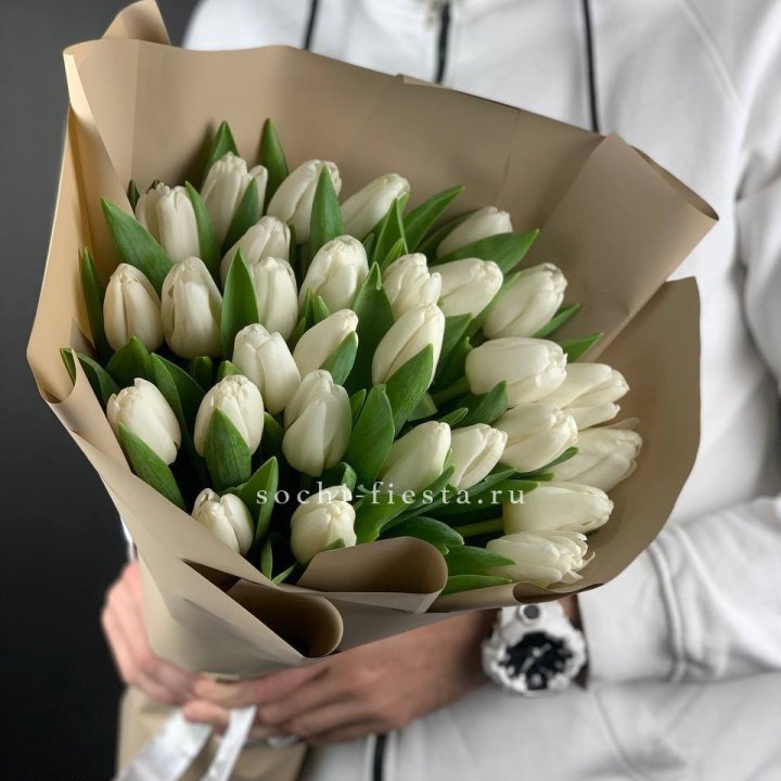 Букет из тюльпанов  в Комсомольске-на-Амуре