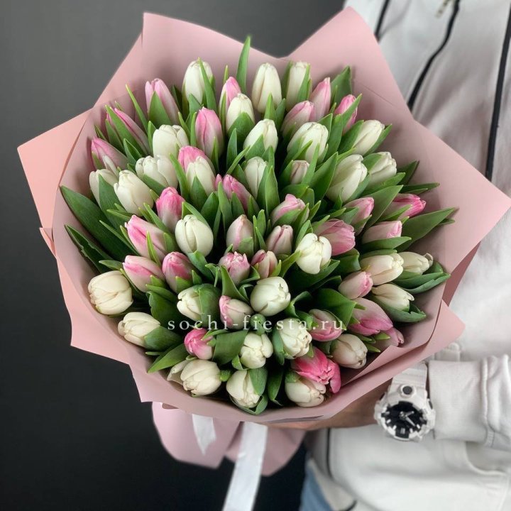 61 тюльпан микс в Комсомольске-на-Амуре