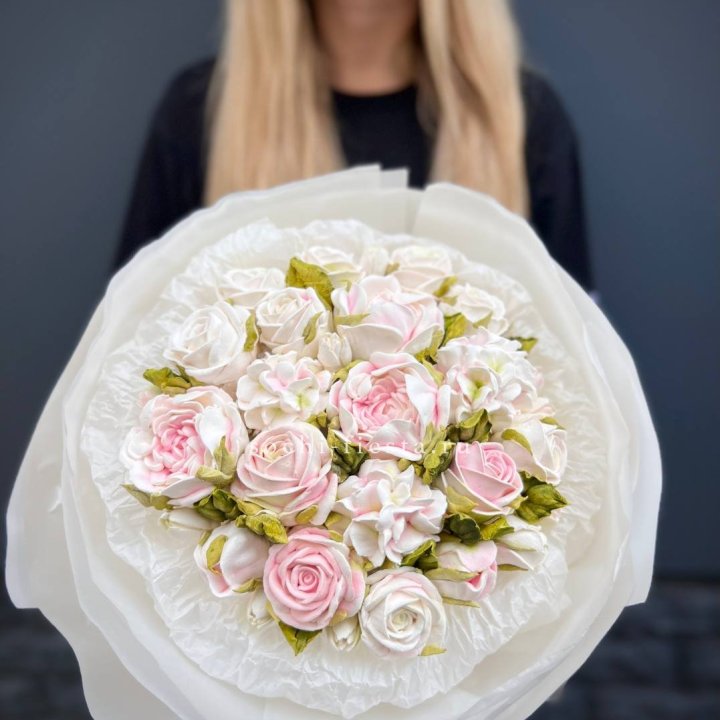 Сладкий букет из ЗЕФИРА нежный в Комсомольске-на-Амуре